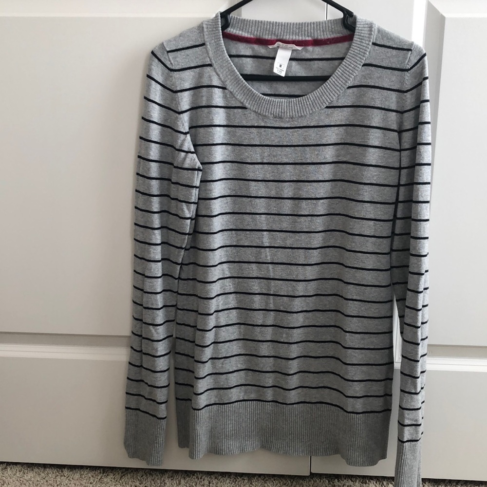 Stretchy Striped Sweater